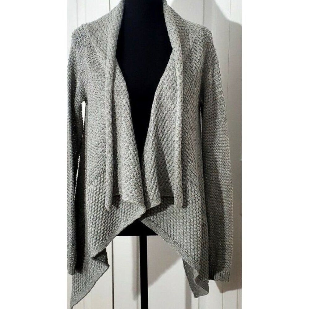 Elisabetta Collection Open Front Cardigan Size M - Picture 2 of 9